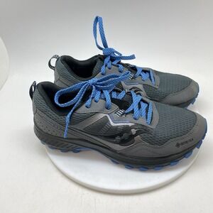 Saucony Sneakers Womens 9 Excursion TR 16 GTX Trail Running Gray Athletic Shoes